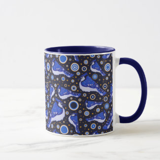 Blue Jay Pattern Mug