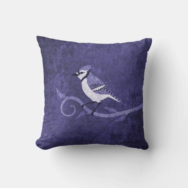 Blue Jay Pillow (Front)