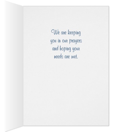 Blue Jay Prayers 7132- customize any occasion (Inside (Right))