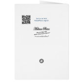 Blue Jay Prayers 7132- customize any occasion Cards (Back)