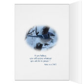 Blue Jay Prayers 7132- customize any occasion Cards (Inside (Left))