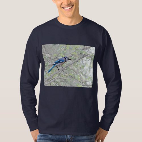 Blue Jay Songbird T_Shirt