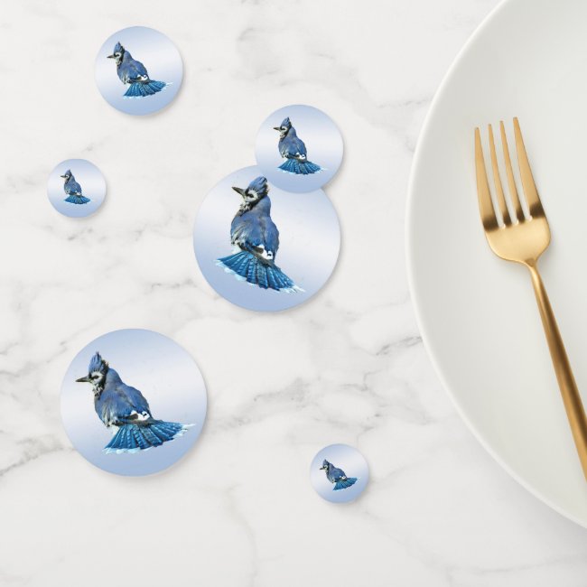 Blue Jay Table Confetti