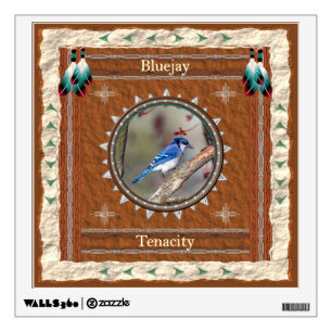 Blue Jay Tenacity Energy Wall Decal
