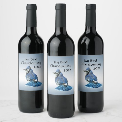 Blue Jay Wine Label