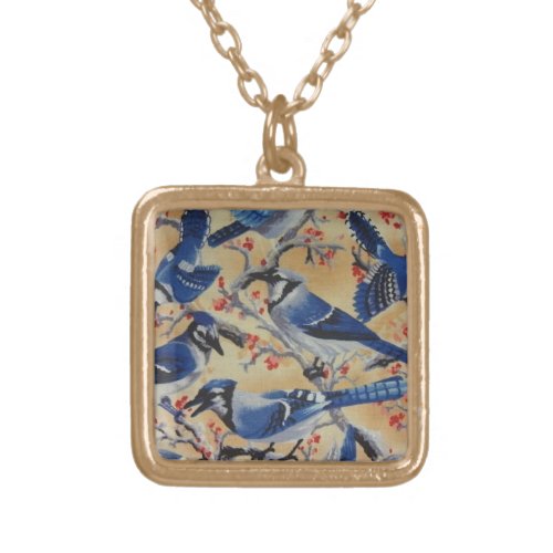 Blue Jays Gold Plated Necklace