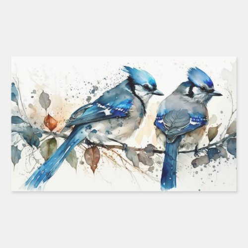 Blue Jays Rectangular Sticker