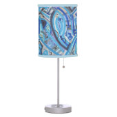 Blue Jazz Table Lamp (Left)