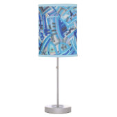 Blue Jazz Table Lamp (Front)