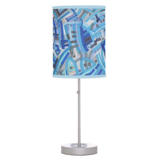 Blue Jazz Table Lamp (Front)