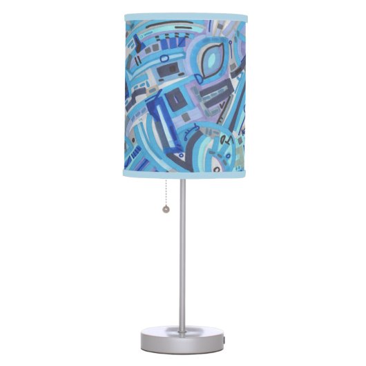 Blue Jazz Table Lamp (Right)