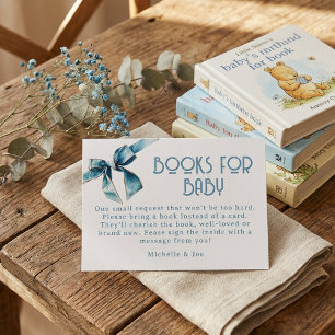 Blue Jean Baby Books For Baby Enclosure Card
