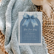 Blue Jean Baby Boy Baby Shower Invitation