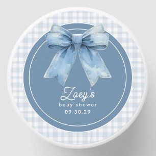Blue Jean Baby Boy Baby Shower  Mini Candle Favors