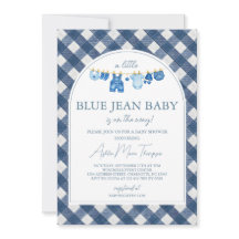 Blue Jean Baby Shower