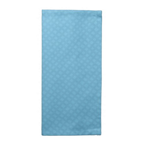 Blue Jean Basketweave Lattice Tone  Cloth Napkin