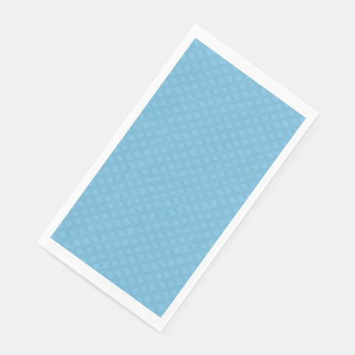 Blue Jean Basketweave Lattice Tone   Paper Guest Towels