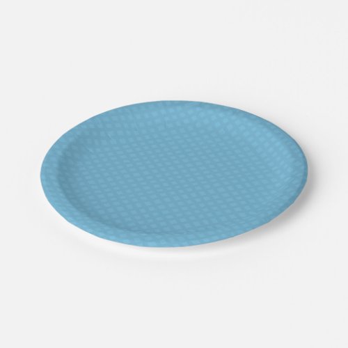 Blue Jean Basketweave Lattice Tone   Paper Plates