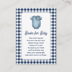 Blue Jean Books for Baby Enclosure Card
