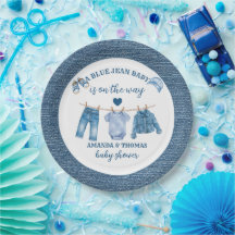 Blue Jean Boy Baby Shower