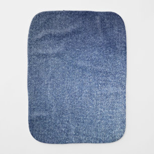 Blue Jean Burp Cloth