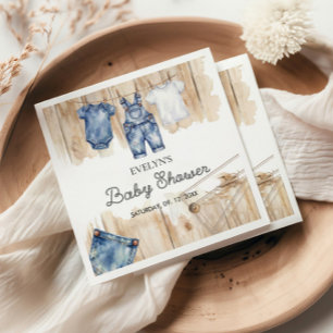 Blue Jean Denim  Napkins
