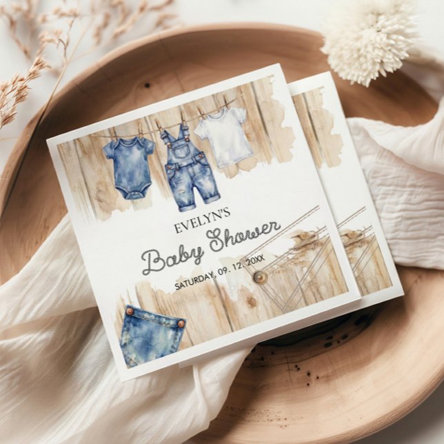 Blue Jean Denim  Napkins (Creator Uploaded)
