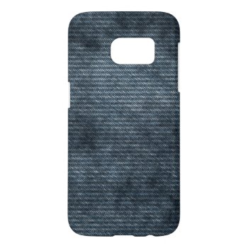 Blue Jean Denim Phone Case by giftsbygenius at Zazzle