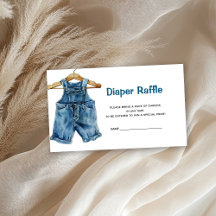 Blue Jean Diaper Raffle
