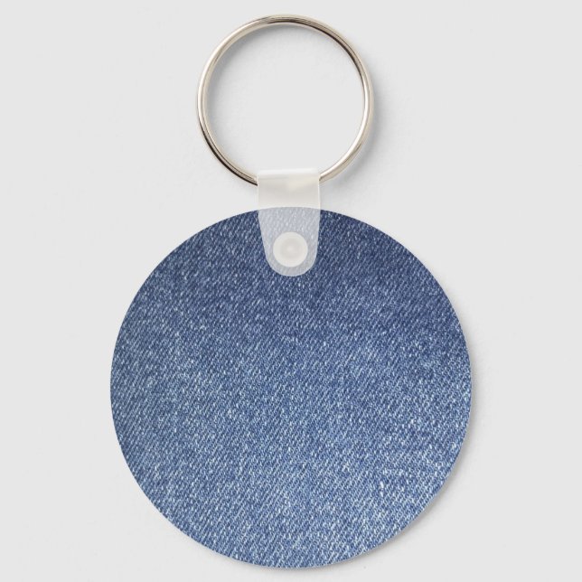 Blue Jean Keychain  (Front)