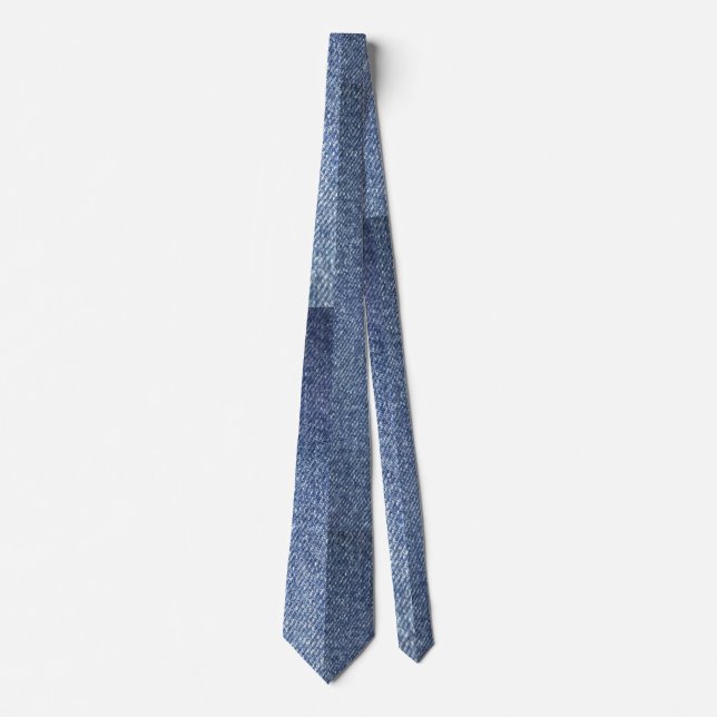 Blue Jean Neck Tie  (Front)