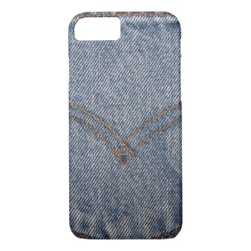 blue jean pocket iPhone 87 case