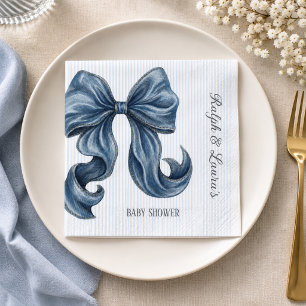 Blue Jeans Baby Shower Napkins