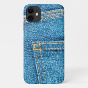 Blue Jeans Back Pocket iPhone 11 Case