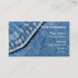 &quot;blue Jeans&quot; Business Card at Zazzle