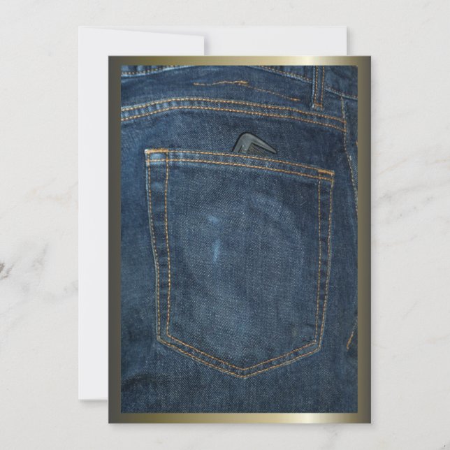 Blue Jeans Denim Pocket (Front)