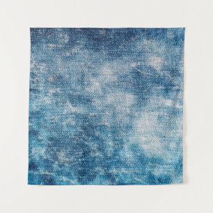 Blue jeans denim texture tapestry
