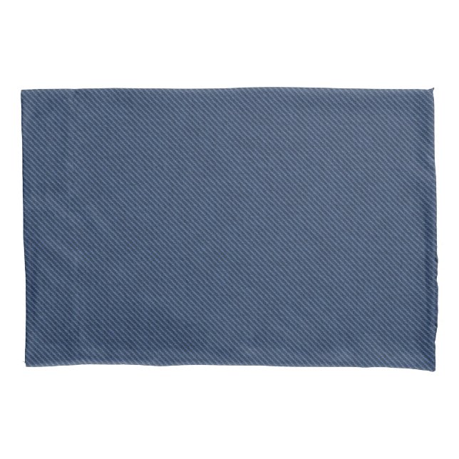 Blue Jeans Fabric Pillow Case (Front)