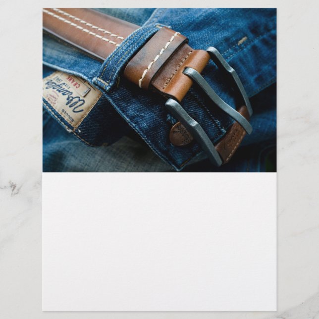 Blue jeans flyer (Front)