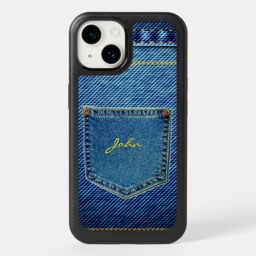 Blue Jeans look Symmetry Series Shown OtterBox iPhone 14 Case