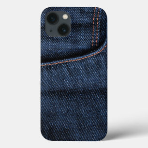 Blue Jeans Pocket iPhone 13 Case