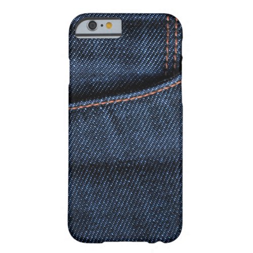 Blue Jeans Pocket Barely There iPhone 6 Case