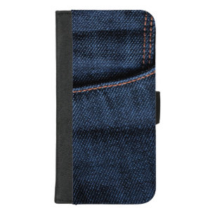 Blue Jeans Pocket iPhone 8/7 Plus Wallet Case