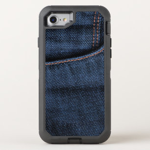 Blue Jeans Pocket OtterBox Defender iPhone SE/8/7 Case