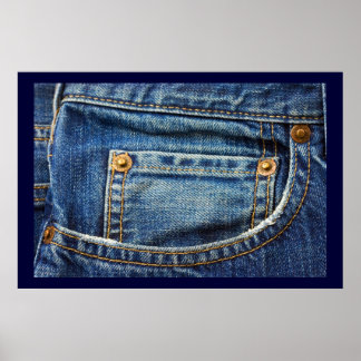 Blue Jeans Poster