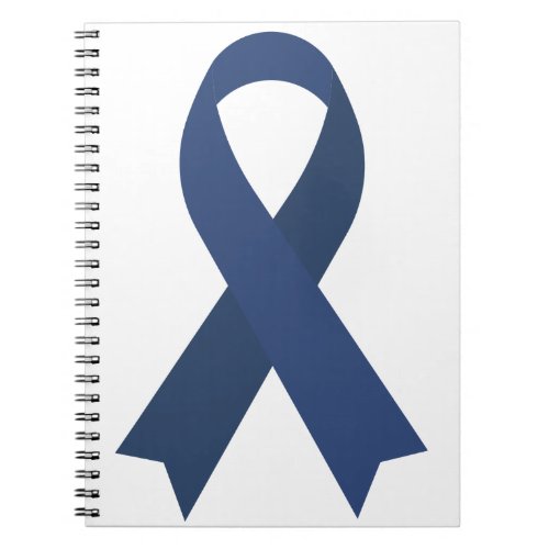 Blue Jeans Ribbon Congenital Genetic Diseases Notebook