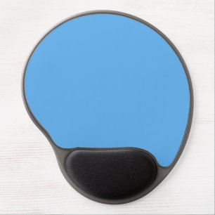 Blue jeans (solid color) Gel Mouse Pad