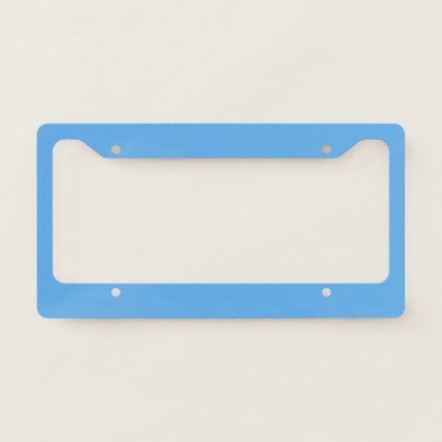  Blue jeans solid color  License Plate Frame