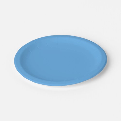  Blue jeans solid color  Paper Plates