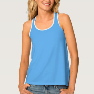  Blue jeans (solid color)  Tank Top